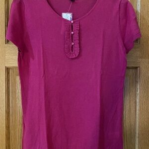 GAP Women's Short Sleeve Tee - Pink